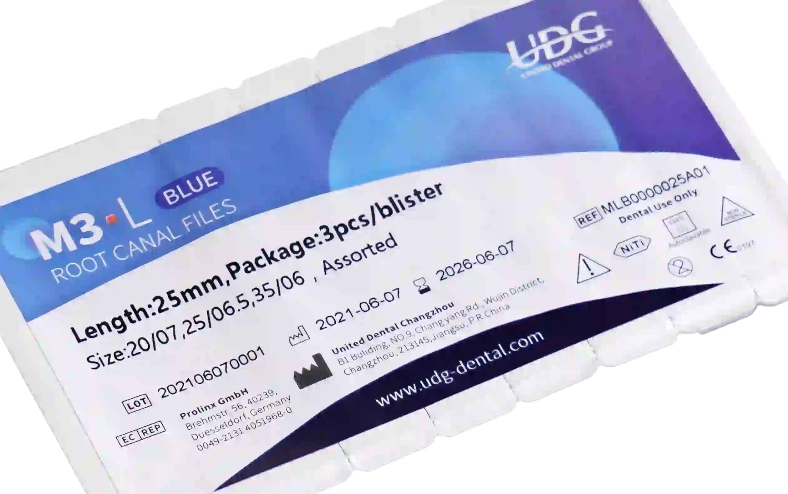 فایل روتاری M3 L Blue